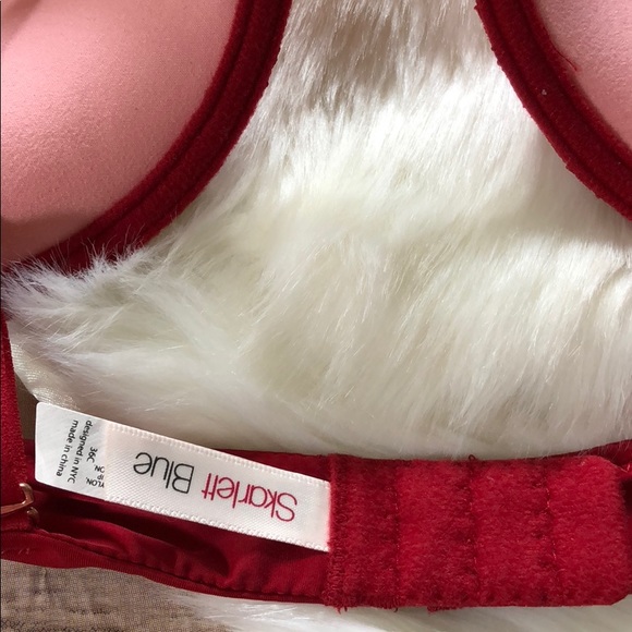 New SKARLETT BLUE BURGUNDY Push Up (G20) - Picture 3 of 4